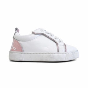 Christian Louboutin 'Funnyto' Sneakers - Kid's 27 Fashion Edge Natural Walk