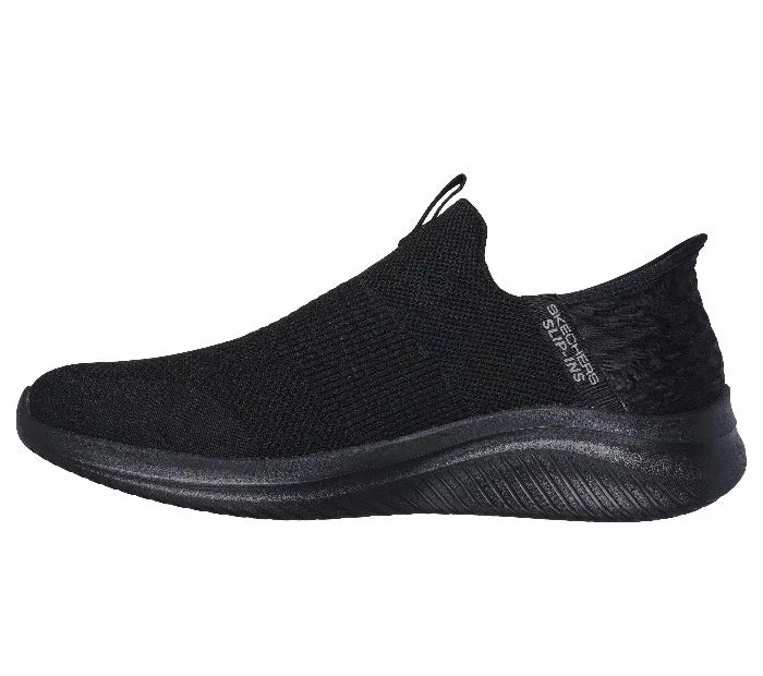 Lake Jog Footwear Style Men's Slip-Ins: Ultra Flex 3.0 - Smooth Step Black