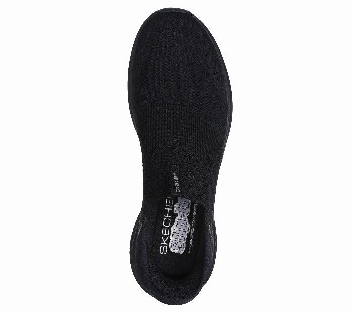 Men's Slip-Ins: Ultra Flex 3.0 - Smooth Step Black Relax Days Look Walk