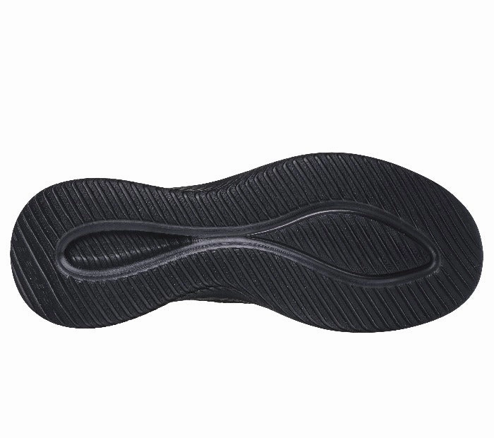 Simple Vibe Men's Slip-Ins: Ultra Flex 3.0 - Smooth Step Black