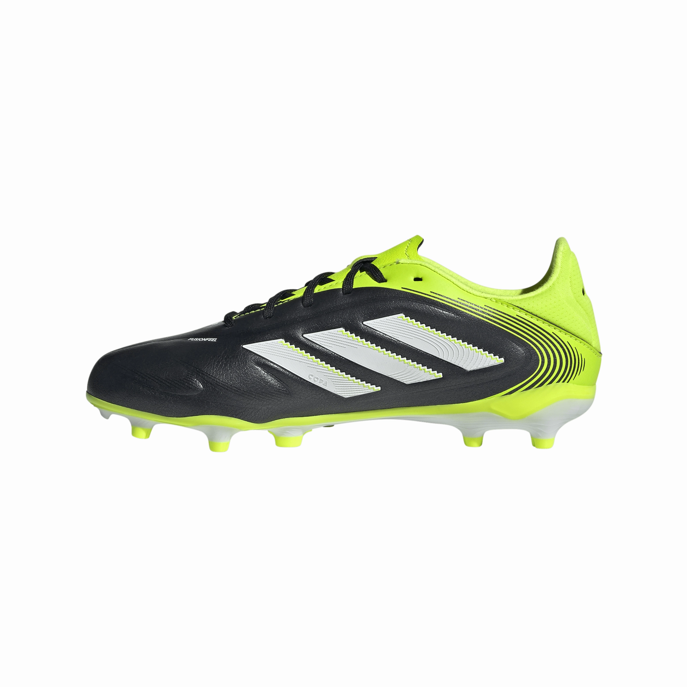 adidas Junior Copa Pure lll League FG Firm Ground Cleats - Core Black/ Ftwr White//Luclemon Slip On Rugged