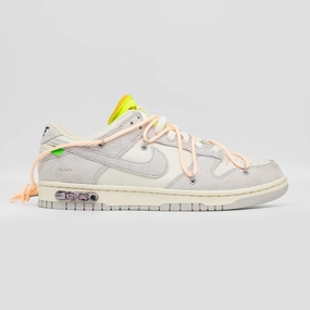 Nike Dunk Low Off-White, Lot 12 of 50 Flex Forged Sole Design Compact Fit