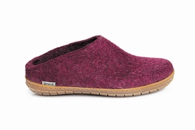 Easy Slip Shoes Slip on Cranberry (Rubber)