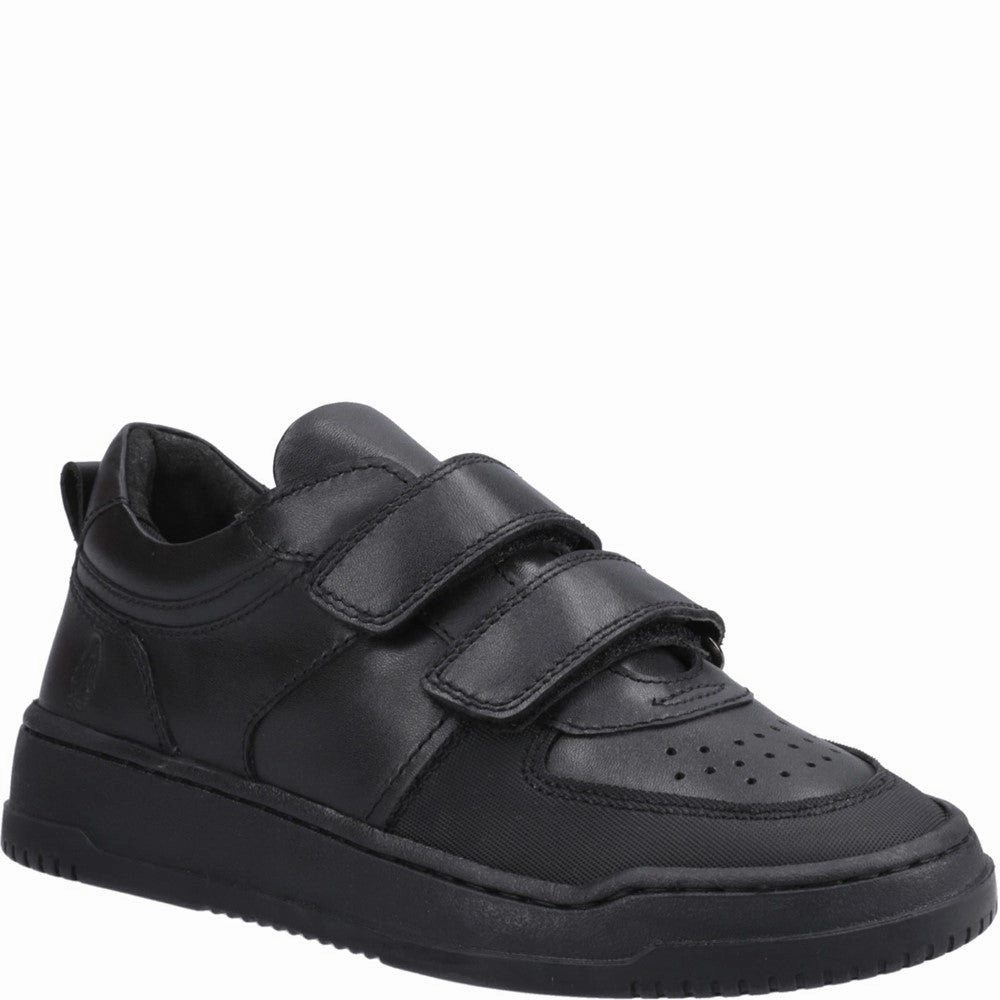 City Snap Hush Puppies Daxton Touch Fastening XL Senior School Shoes