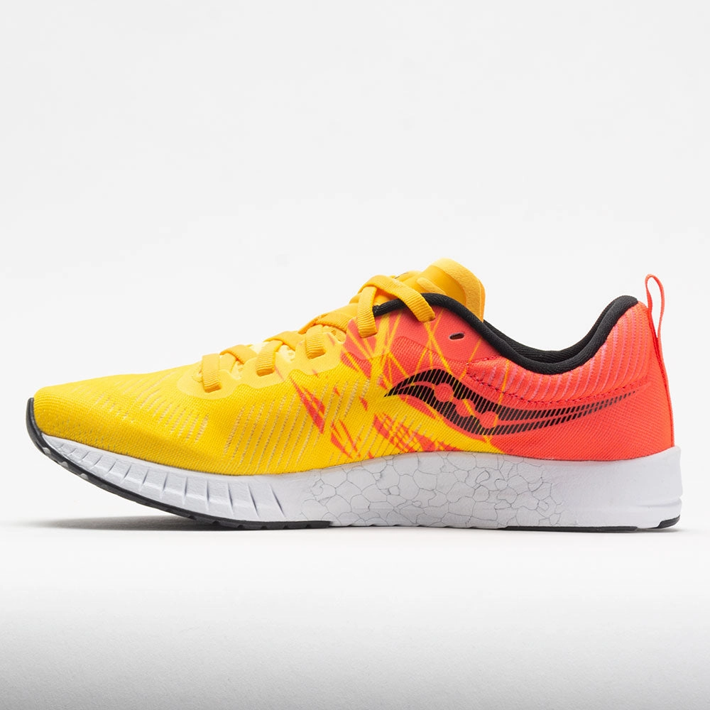 Saucony Fastwitch 9 Women's  ViZiGold/ViZiRed Anti Wrinkle grip - enhancing