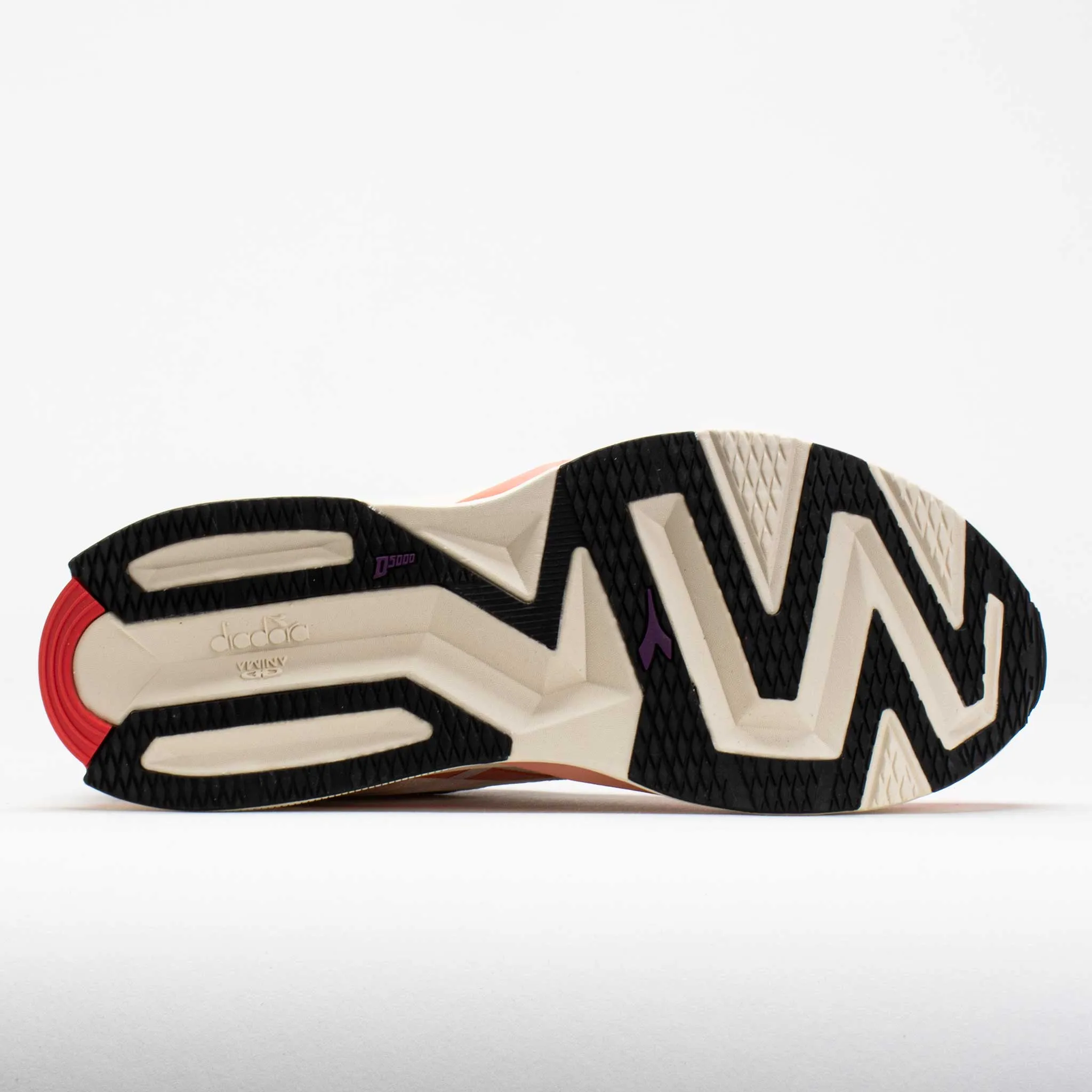 pre - molded - fit shoes Comfort Strap Diadora Atomo v7000-2 Unisex  Whisper White/Peach Amber