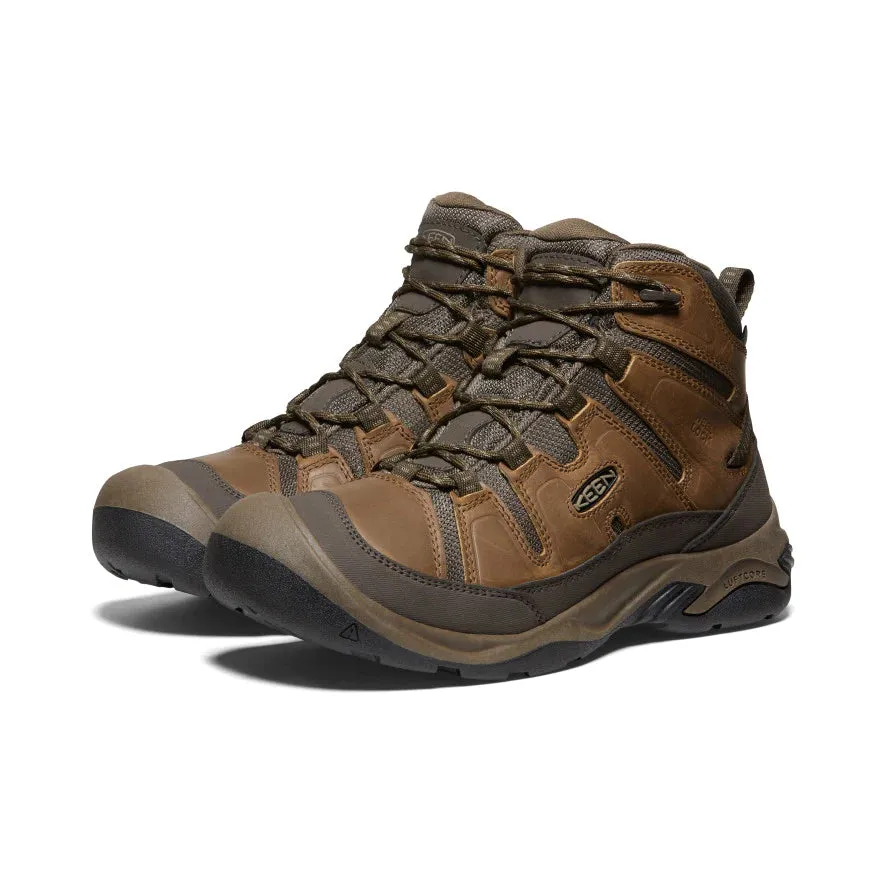 Zip   Up Design sole Circadia Mid Waterproof Bison/Brindle