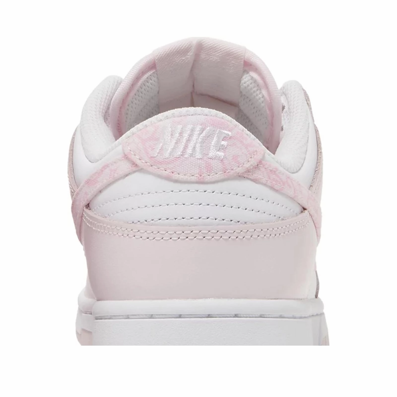 Women's Nike Dunk Low, Pink Paisley Multidirectional Flex Orthopedic Friendly Fit