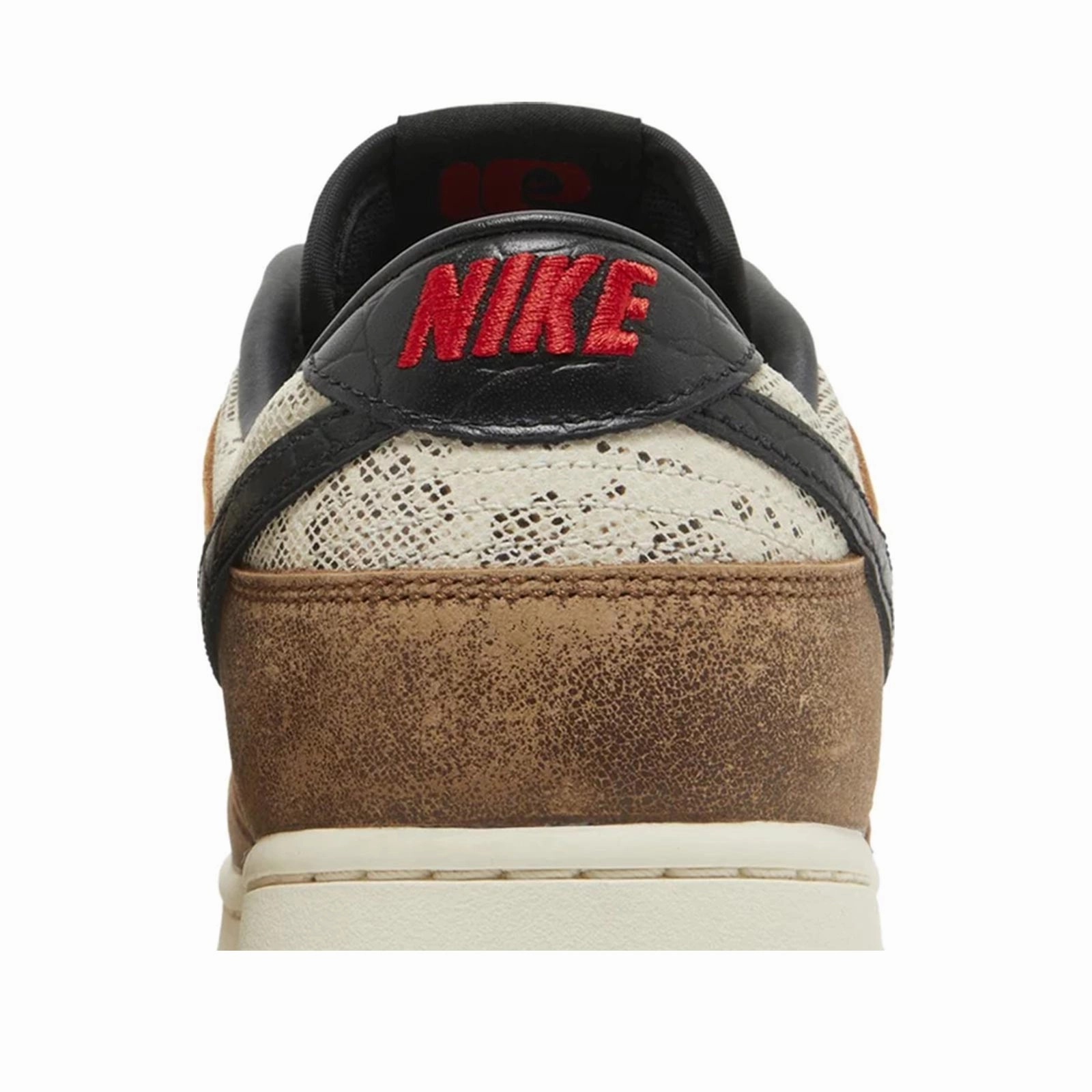 Padded Power Dynamic piece Nike Dunk Low, Premium Brown Snakeskin