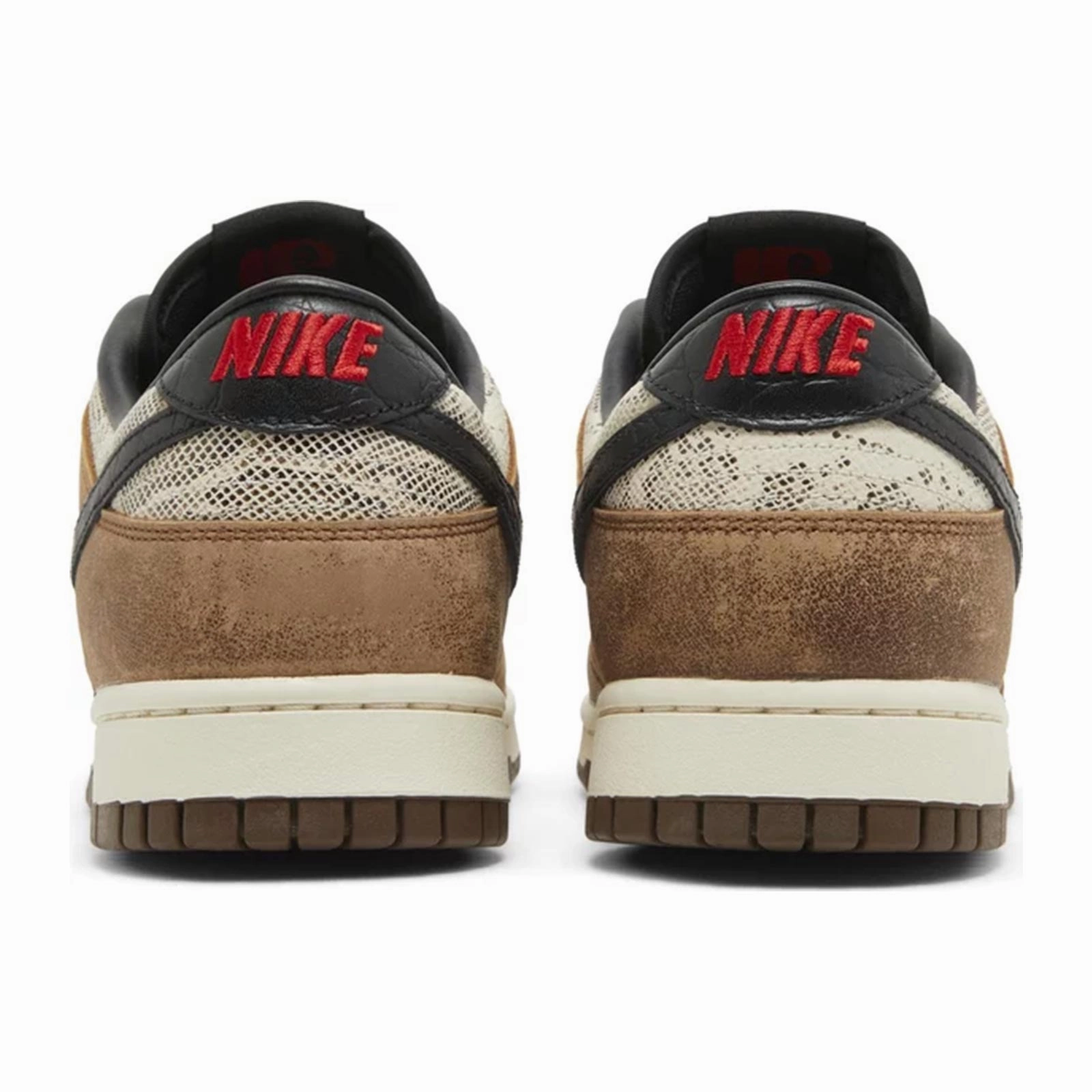 Lightweight Upper Nike Dunk Low, Premium Brown Snakeskin