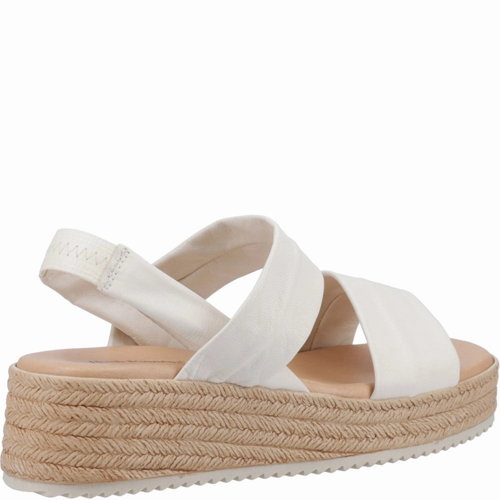 Hush Puppies Rachel Platform Sandal Relax Wear Velcro Design
