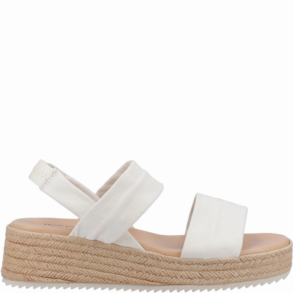 Hush Puppies Rachel Platform Sandal Shock absorption Clear Hike