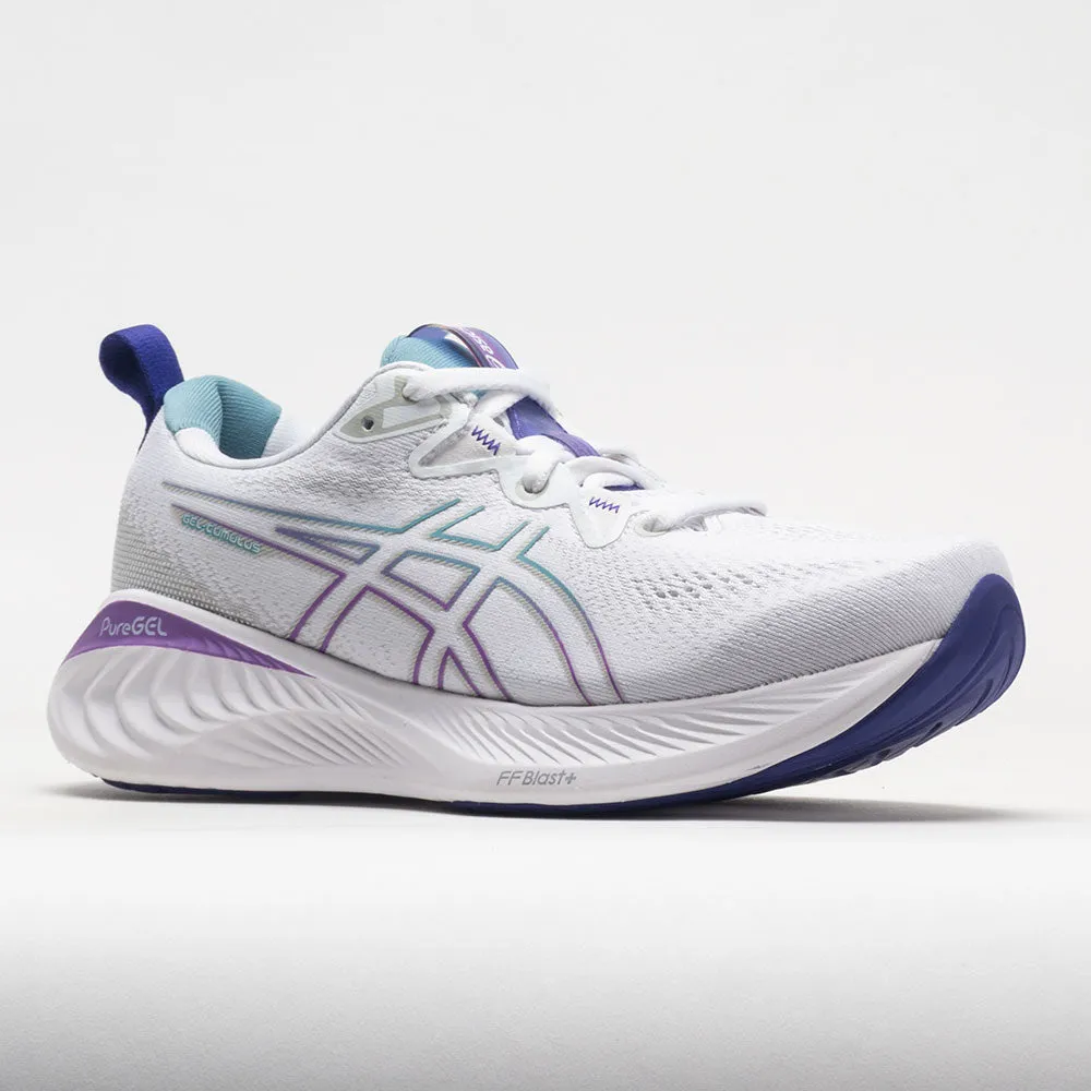 ASICS GEL-Cumulus 25 Women's  White/Gris Blue Wide Base