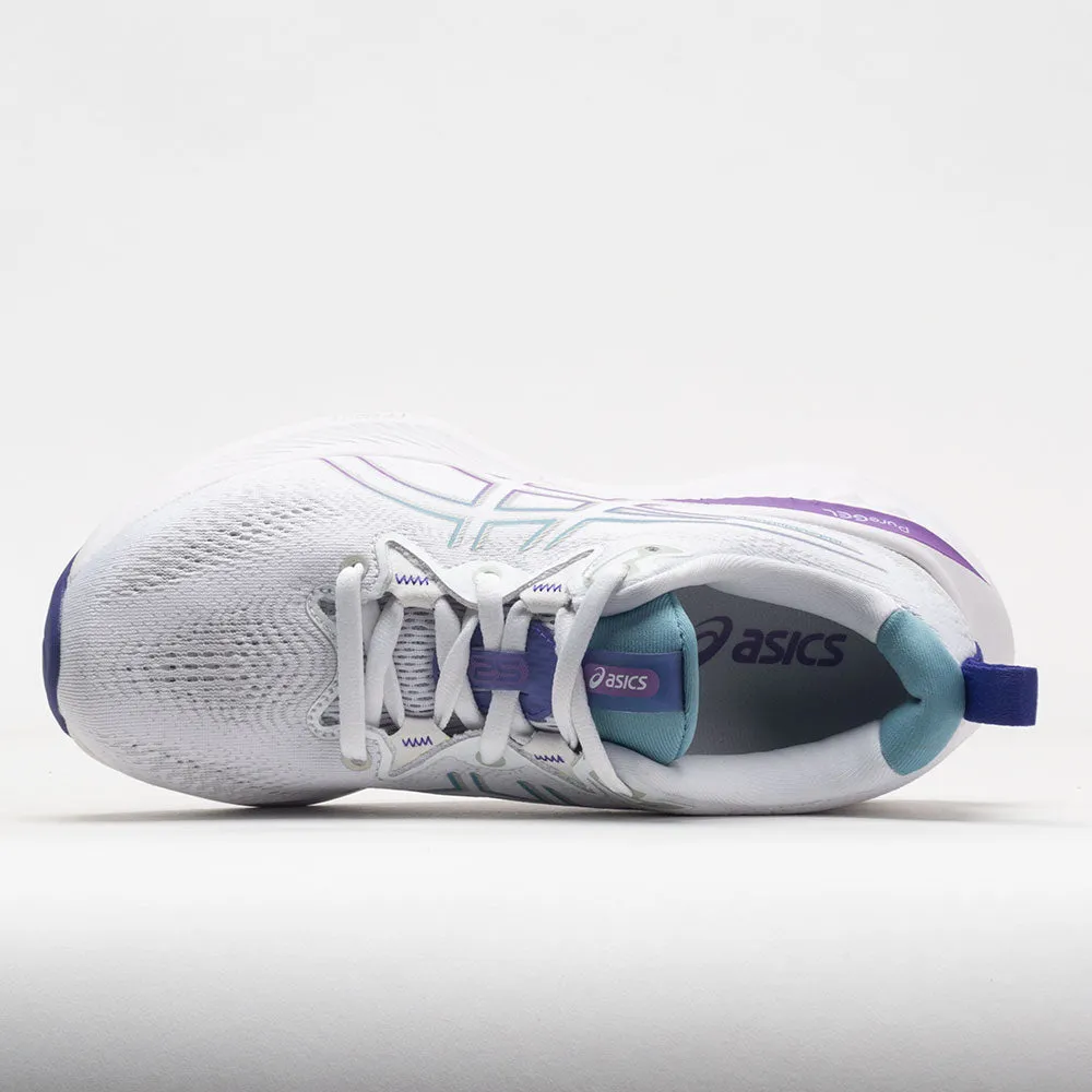 Grippy Sole ASICS GEL-Cumulus 25 Women's  White/Gris Blue