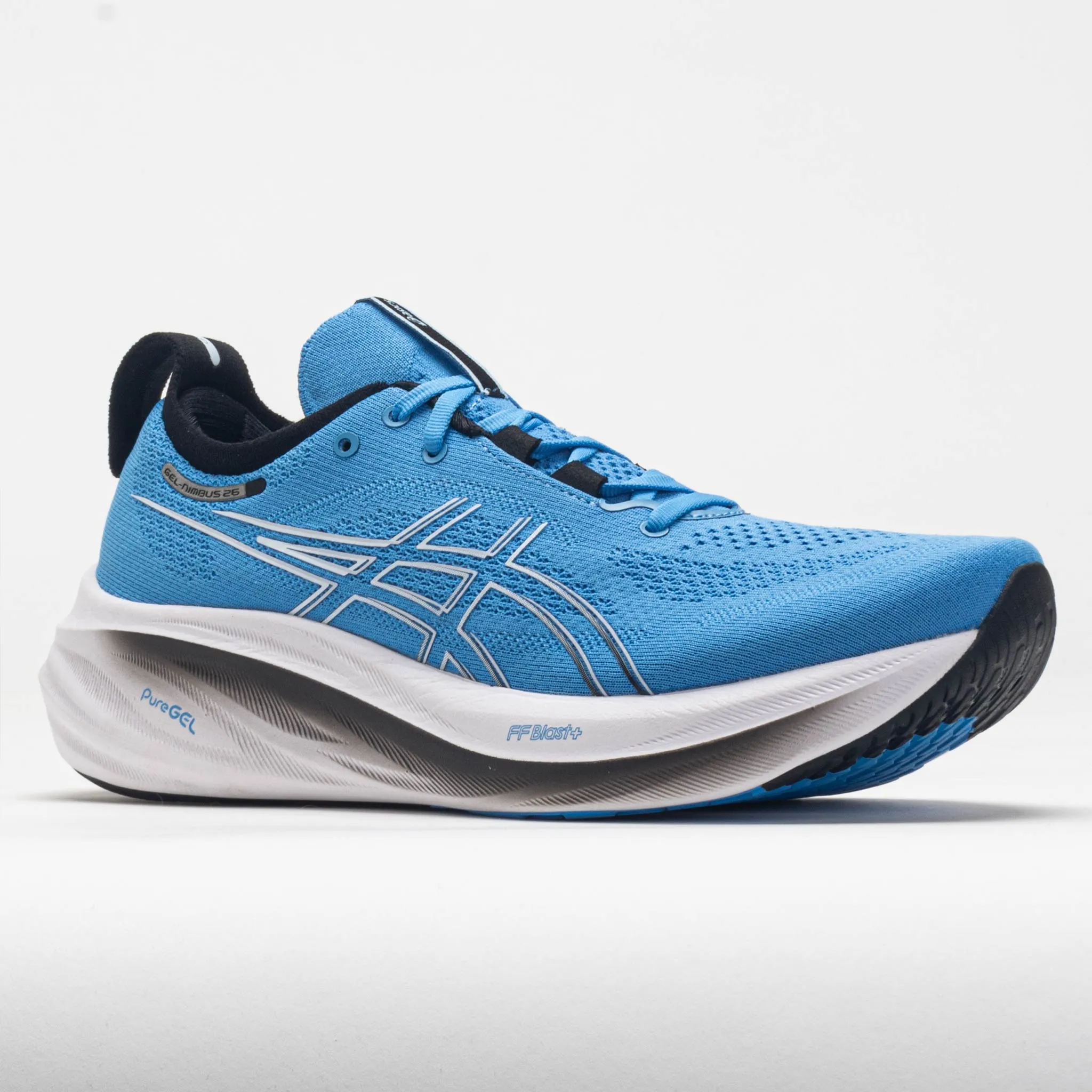 Running Club Quality ASICS GEL-Nimbus 26 Men's  Waterscape/Black