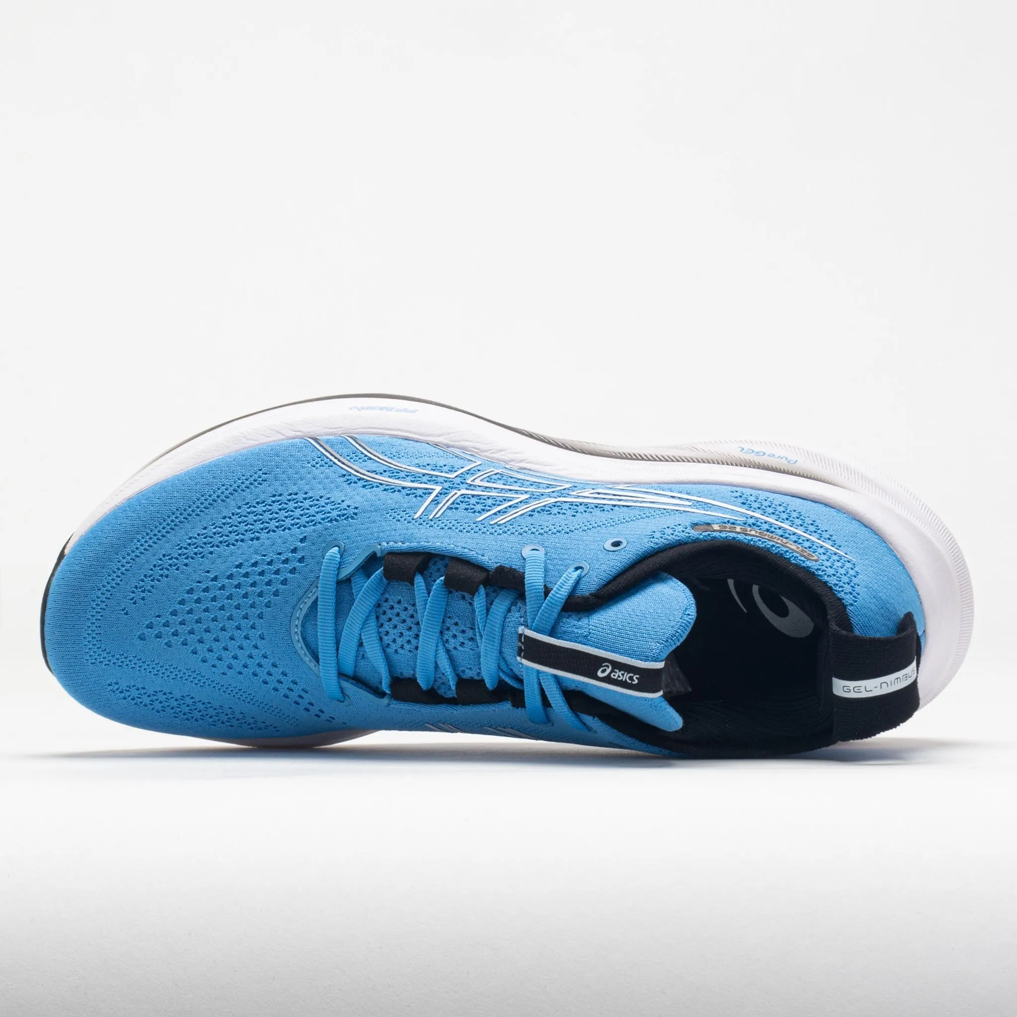 treadmill - runner rehabilitation patient ASICS GEL-Nimbus 26 Men's  Waterscape/Black