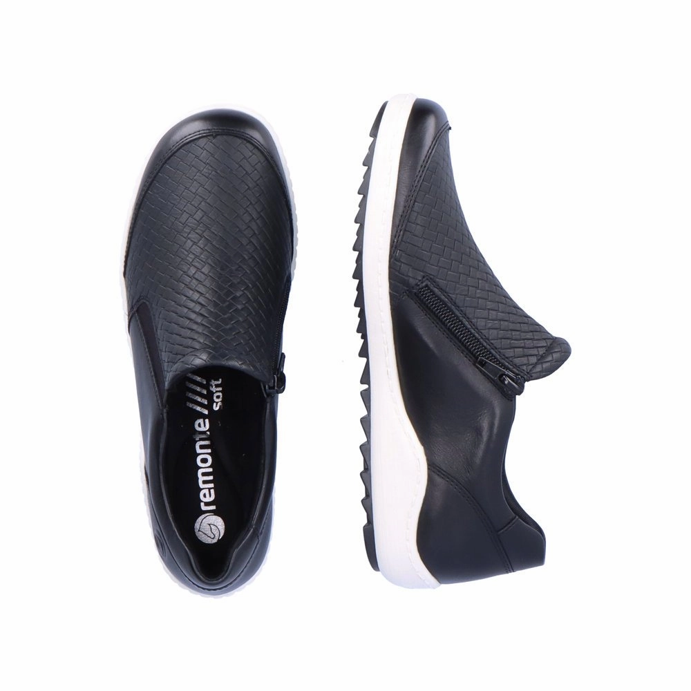 R1433-01 Black Side Zip Night Hike