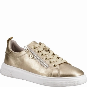 Petal Path Suede Hush Puppies Martha Trainer