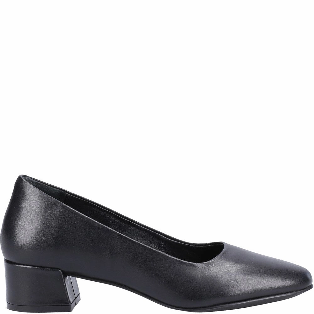 Hush Puppies Alina Court Shoe Soft Sole Shoes Buckle Up
