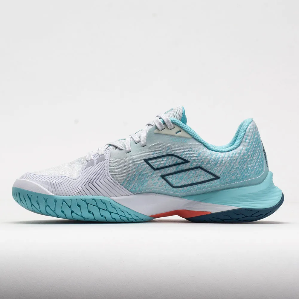 running in spring Babolat Jet Mach 3 Women's  White/Angel Blue