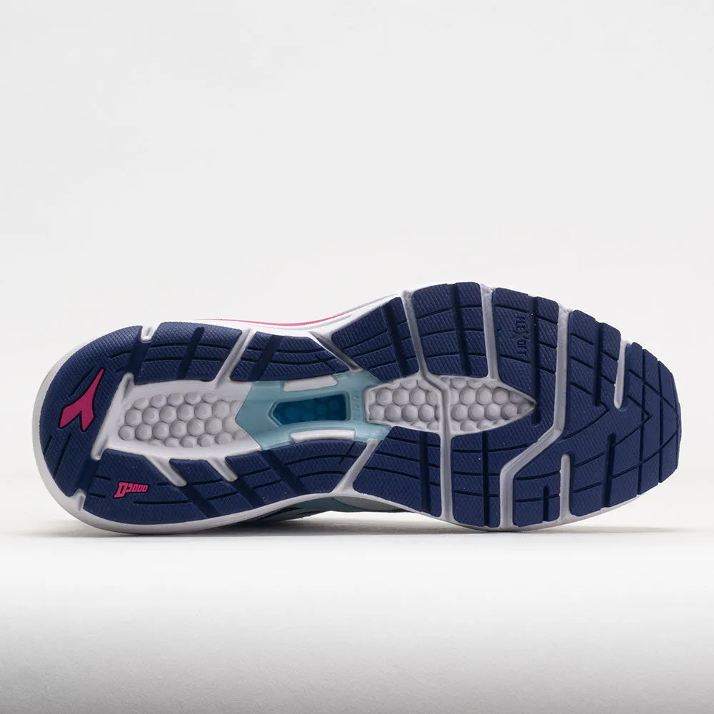 running in a composite bridge area shoes Diadora Mythos Blushield 8 Vortice Women's  White/Blueprint