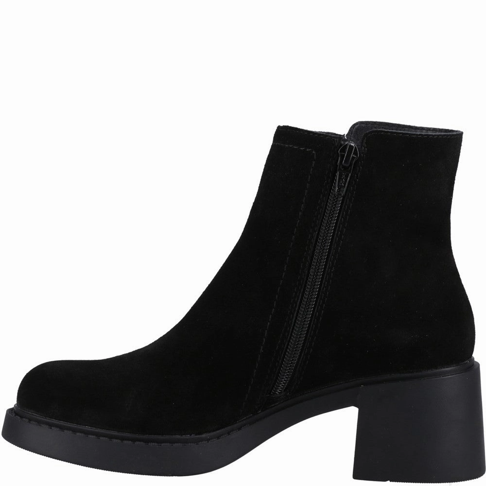 Lace Up Balanced Style Hush Puppies Adele Ankle Boots