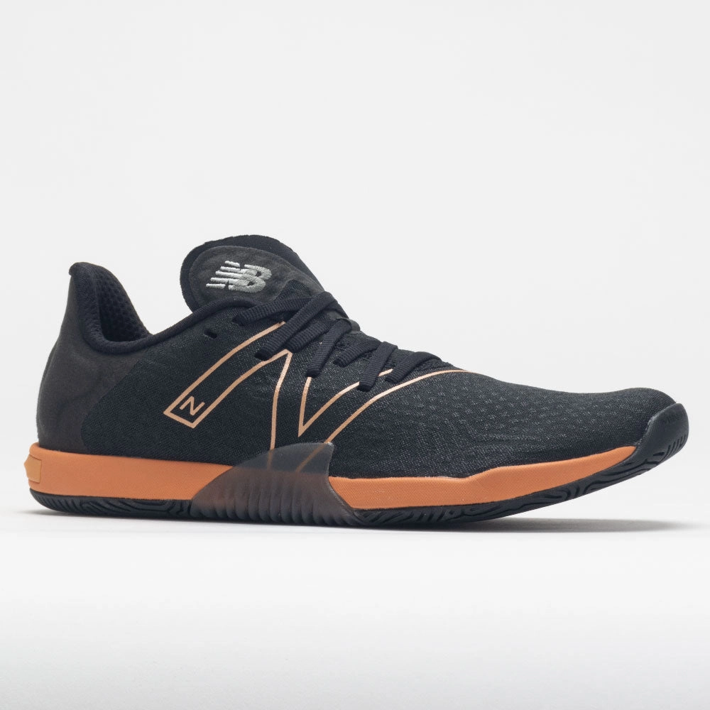 running with knee braces New Balance Minimus TR Men's  Black/Blacktop/Copper Metallic