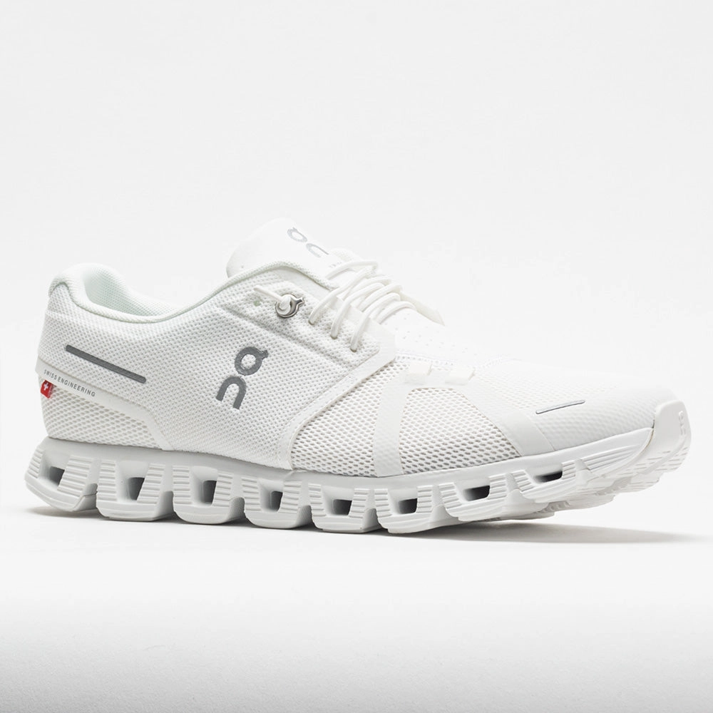 running - enjoyment On Cloud 5 Men's  All White