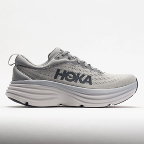 low - top running shoes high - top style HOKA Bondi 8 Men's  Sharkskin/Harbor Mist