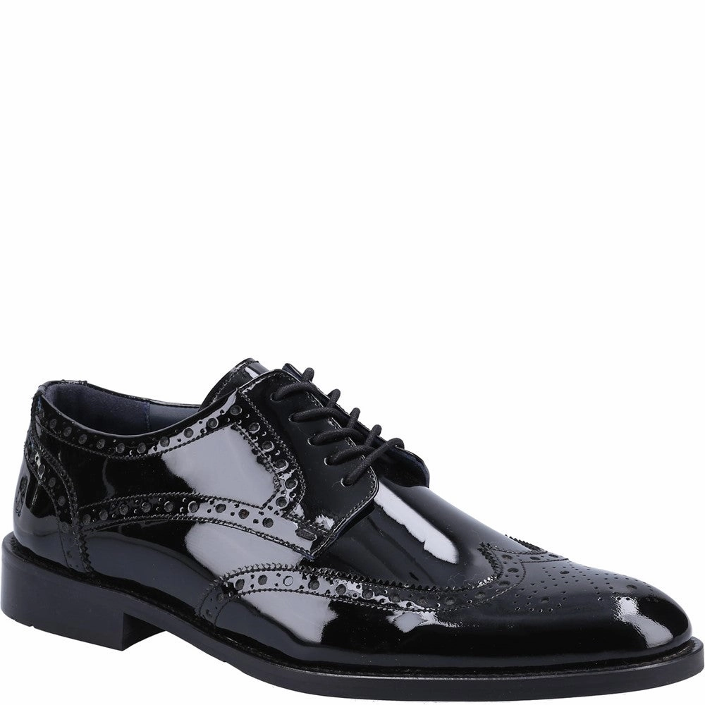 Hush Puppies Dustin Brogue Patent Shoe Urban Moodwear