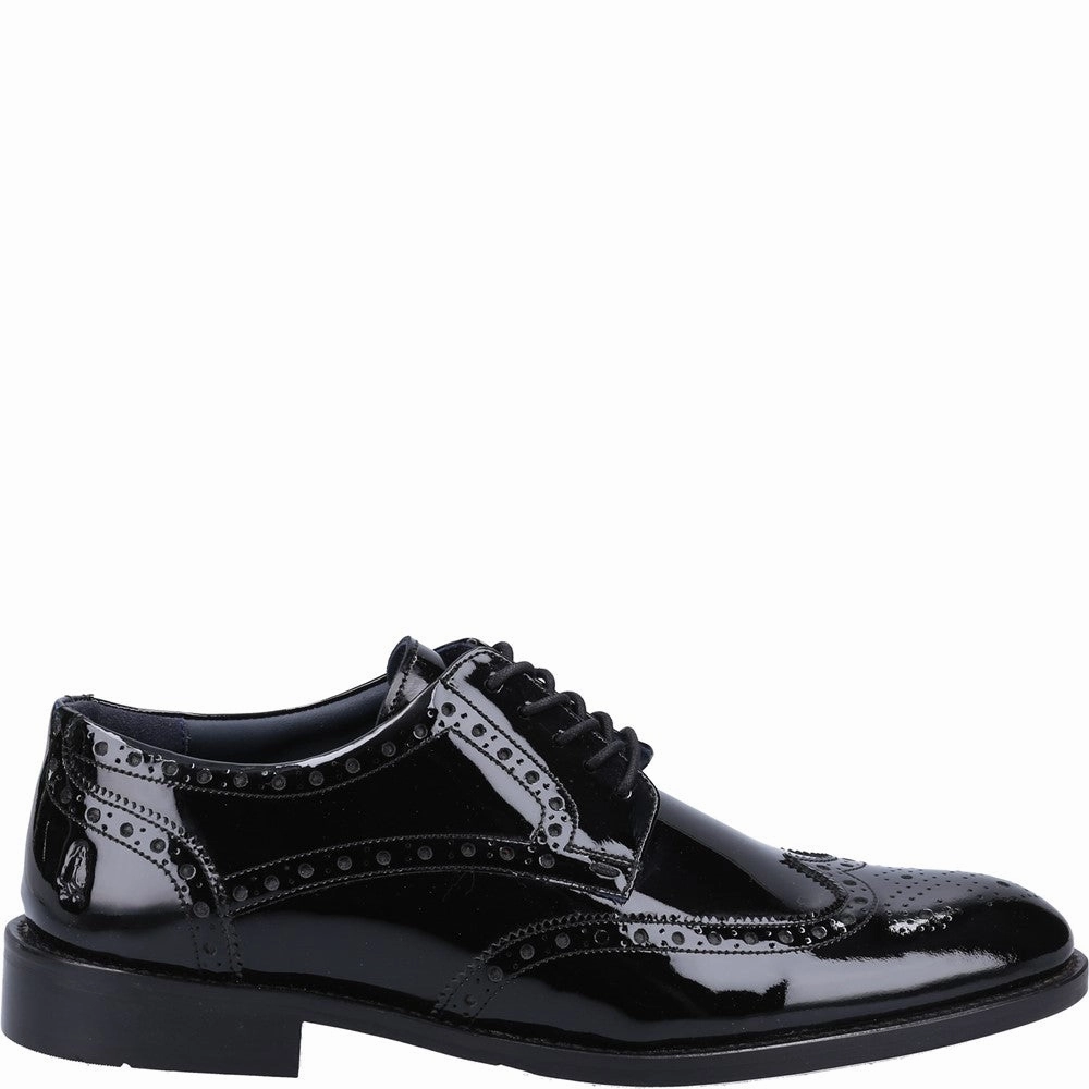 Cool Streetwear Hush Puppies Dustin Brogue Patent Shoe