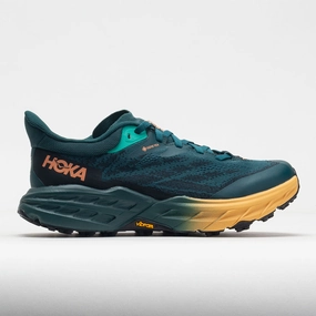 synthetic durability HOKA Speedgoat 5 GTX Women's  Deep Teal/Black