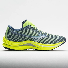 cross - country running running in dry conditions shoes Mizuno Wave Rebellion Women's  Neo Lime