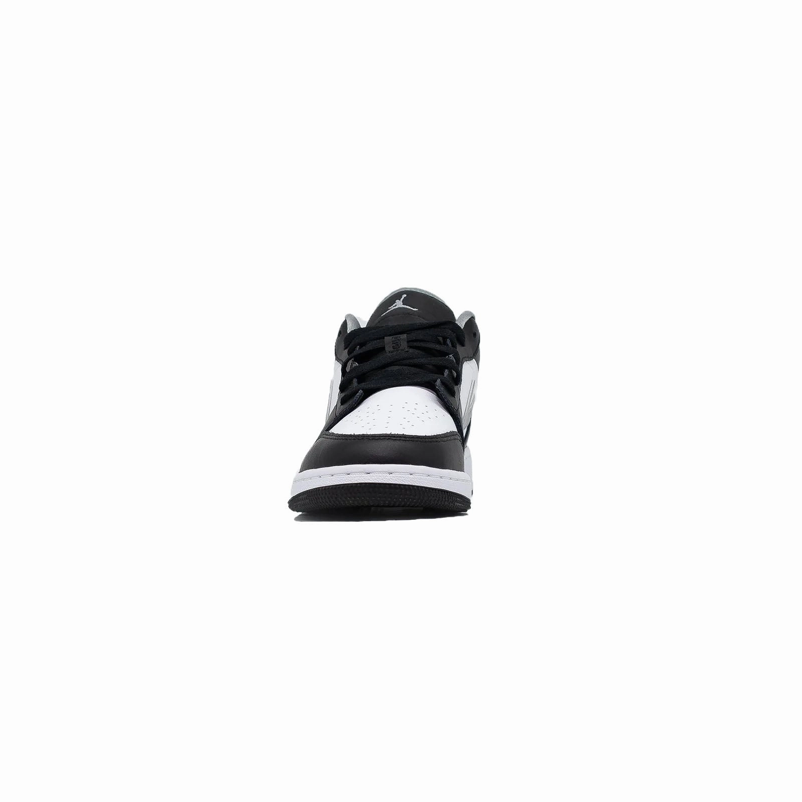 running on a sand track shoes Air Jordan 1 Low (GS), Black Medium Grey