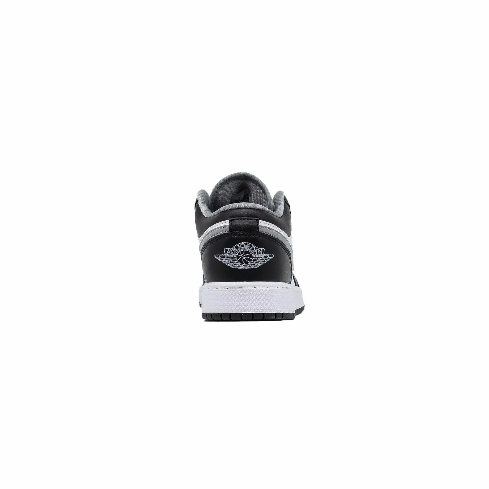 fitness competition cushioned flexible shoes Air Jordan 1 Low (GS), Black Medium Grey