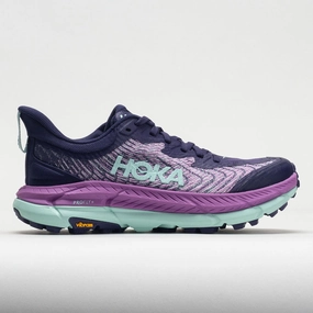 HOKA Mafate Speed 4 Women's  Night Sky/Orchid Flower workout - shoes Youth running