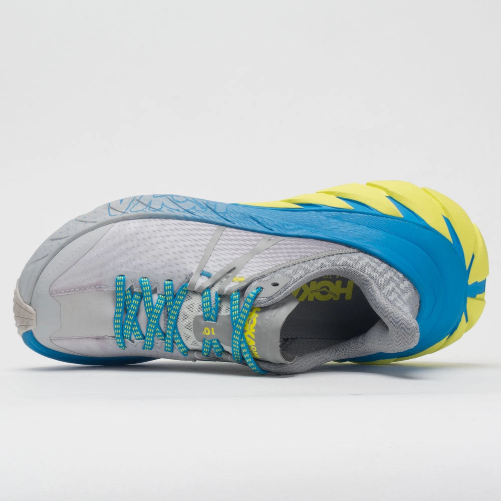 HOKA One One TenNine Drizzle/Lunar Rock breathable running choice running in a metal bridge area shoes