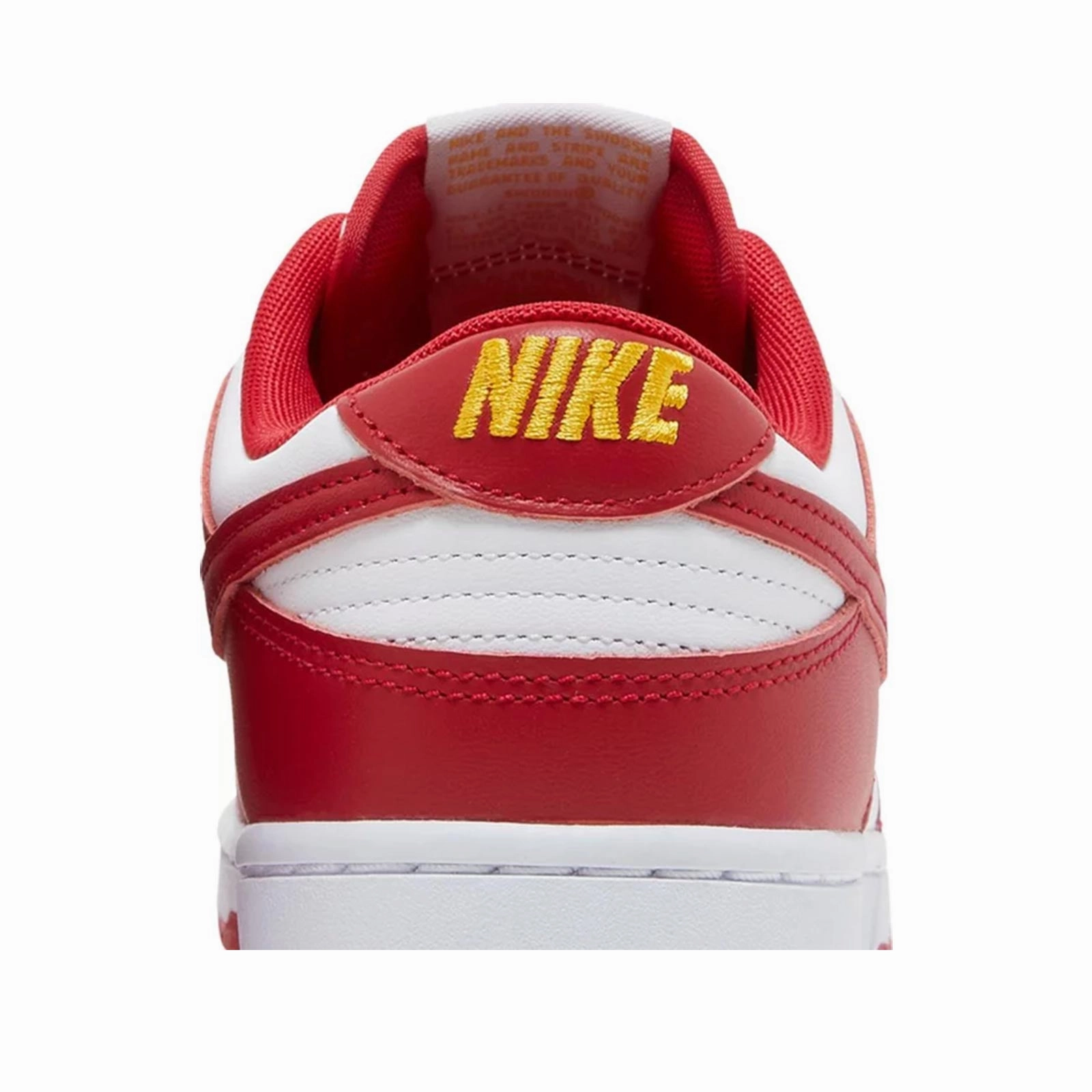 Nike Dunk Low, Gym Red Hexagonal Grip Tread