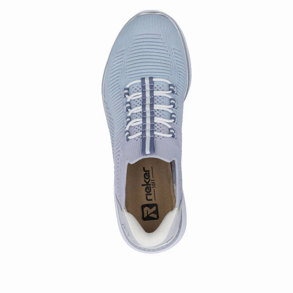 M5066-30 Aqua/Lilac Multi Ready 2 Go Knit Cool Choice Ergonomic Design