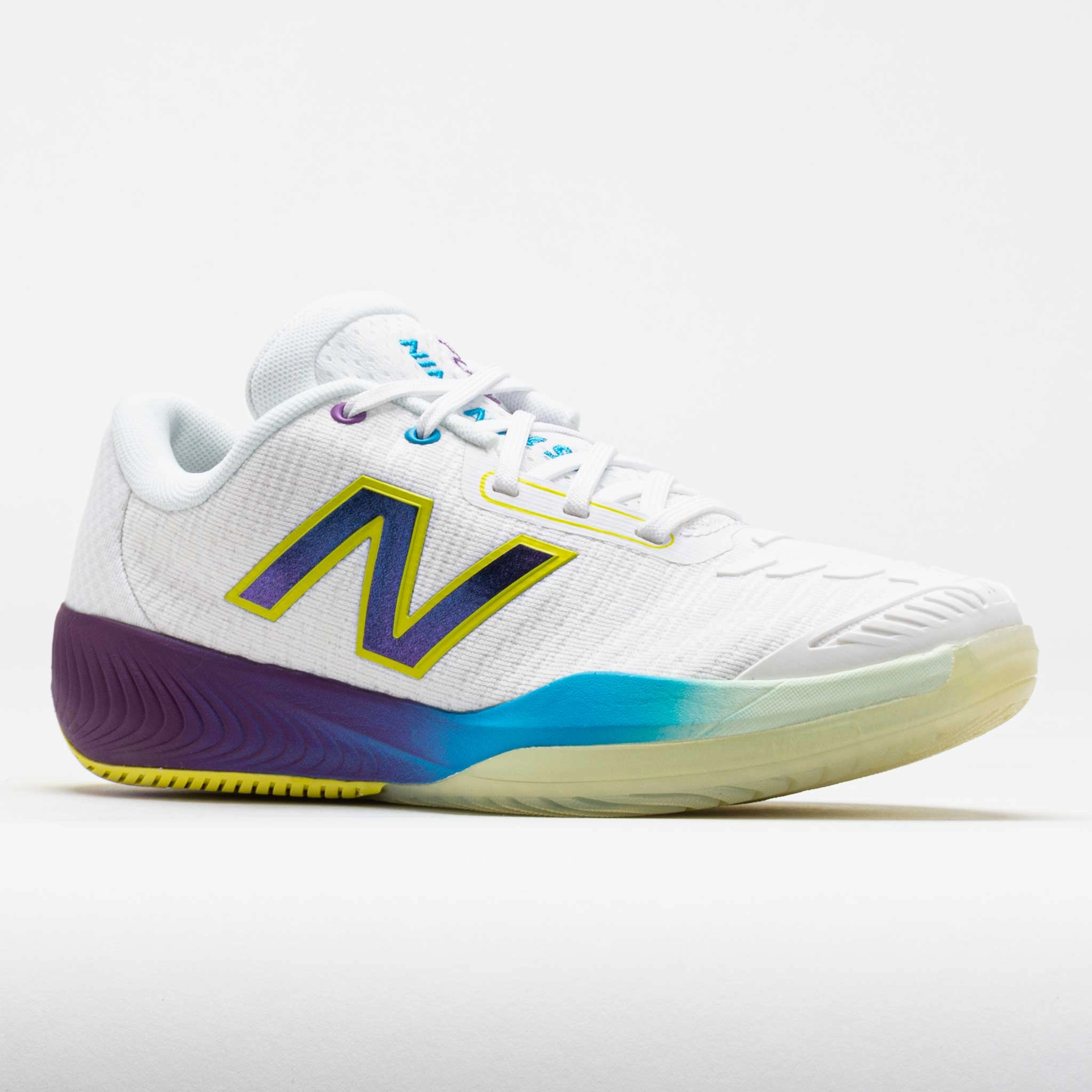 New Balance 996v5 Women's  White/Purple Fade/Coastal Blue Comfort arch support Midsole Cushioning