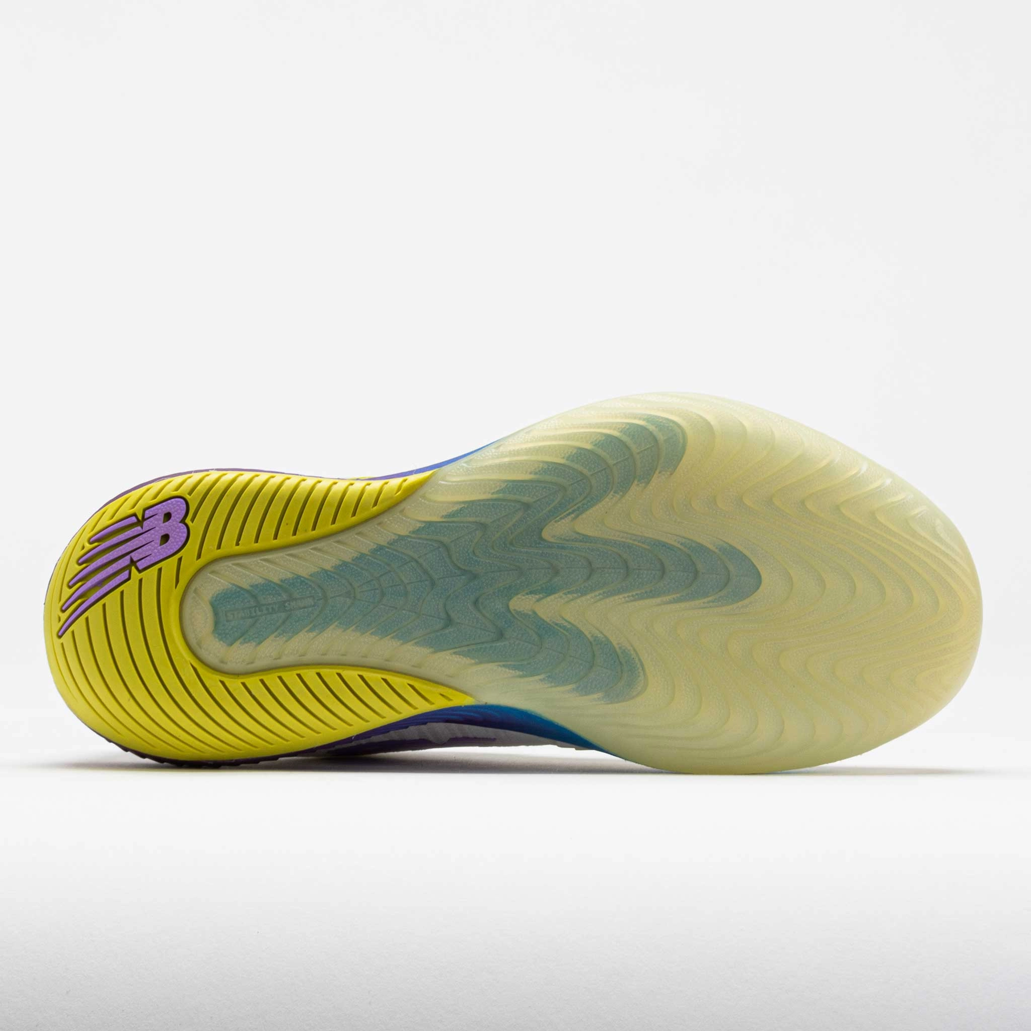 elastic lacing shoes New Balance 996v5 Women's  White/Purple Fade/Coastal Blue