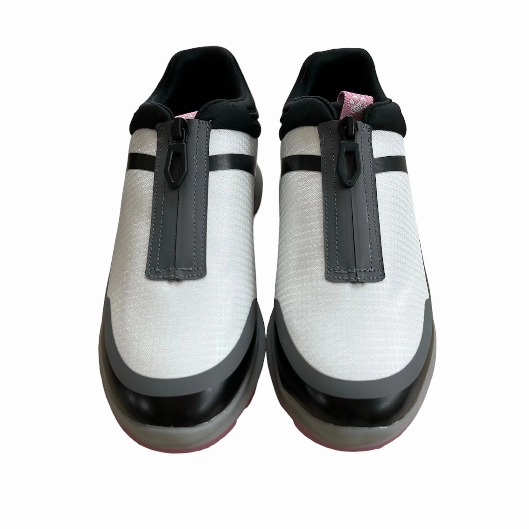 Comfortable Experience Step Fit Razzle Nylon Waterproof Sneaker White/Black