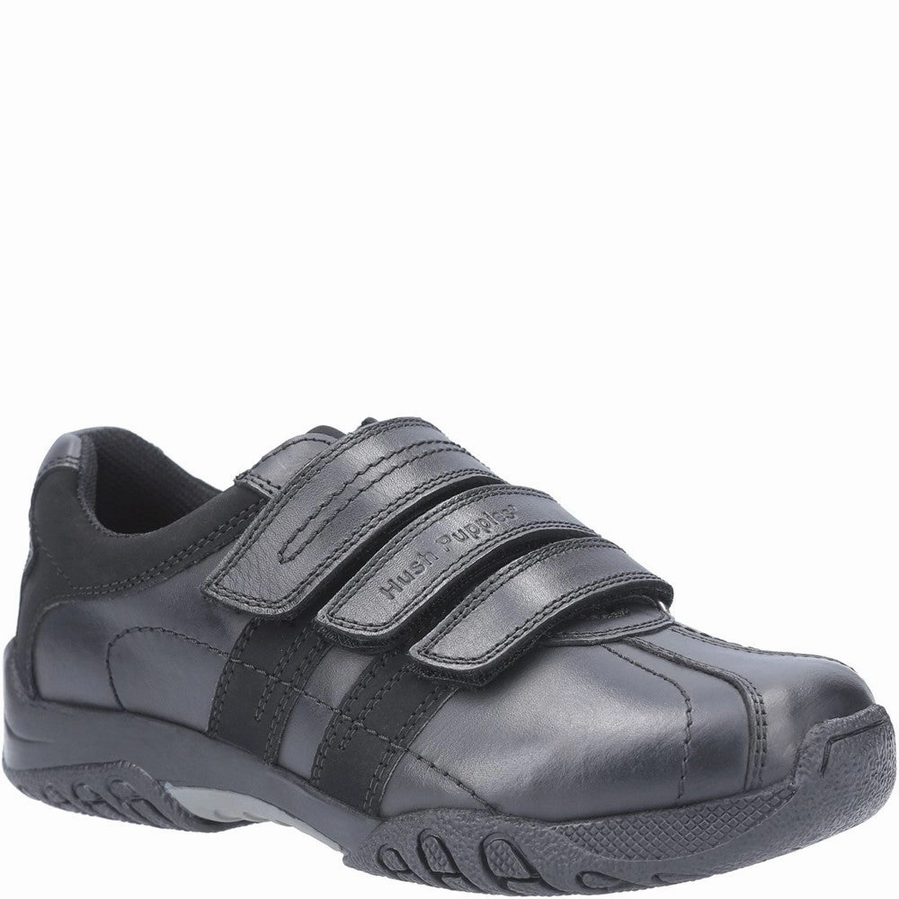 Hush Puppies Seb Junior School Shoe Easy Drive