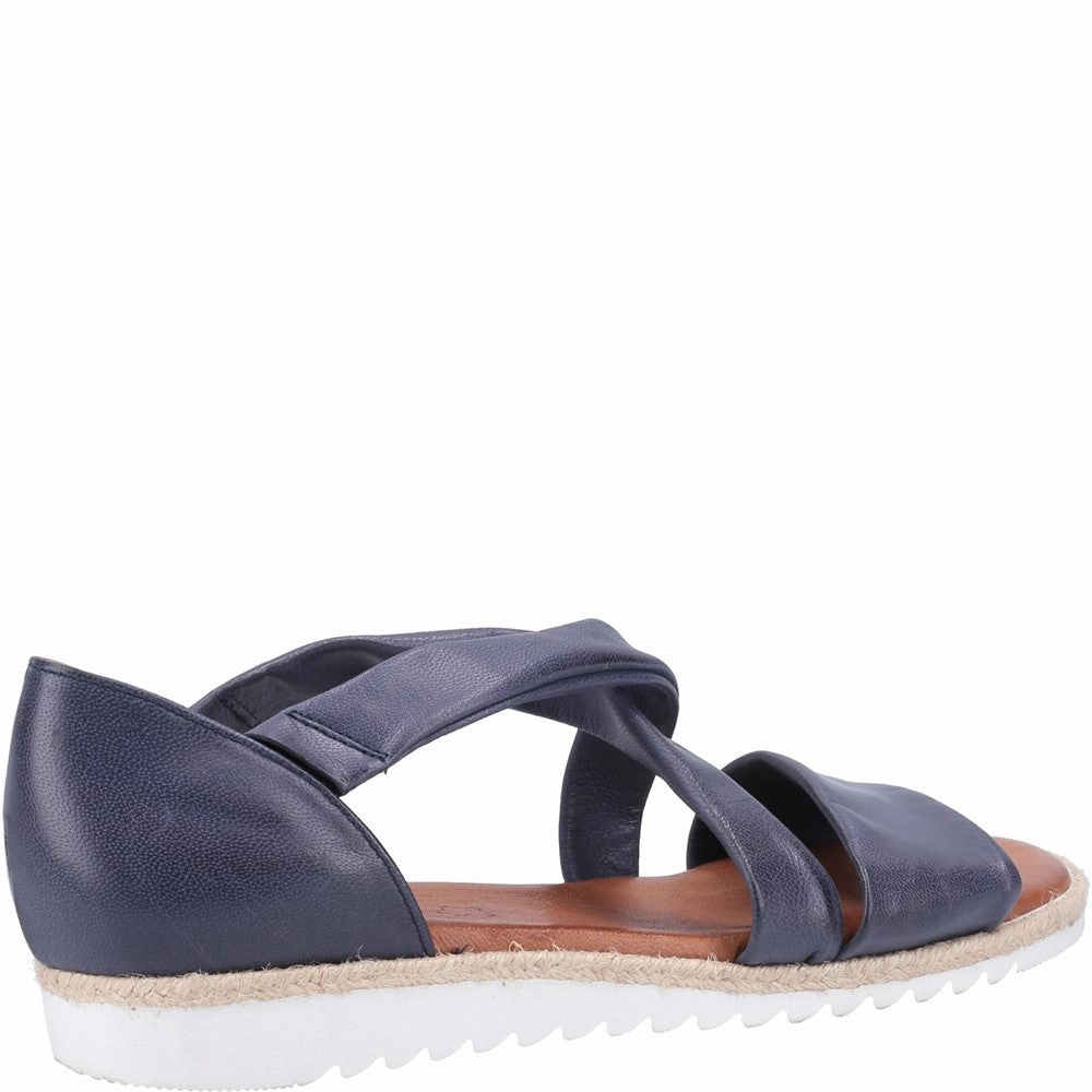 Hush Puppies Gemma Espadrille Wedge Sandal Quick Fit Soft Padding