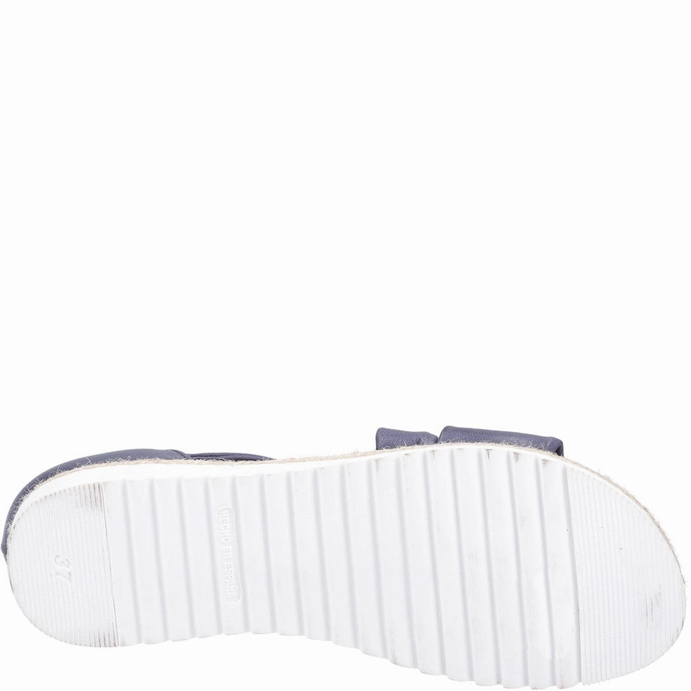 Port Run Elastic Sides Hush Puppies Gemma Espadrille Wedge Sandal