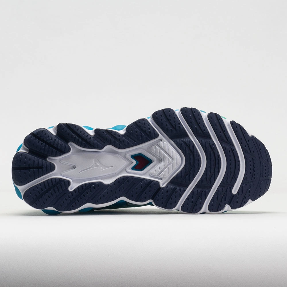 Mizuno Wave Sky 7 Women's  Beveled Glass/White competitive shoes