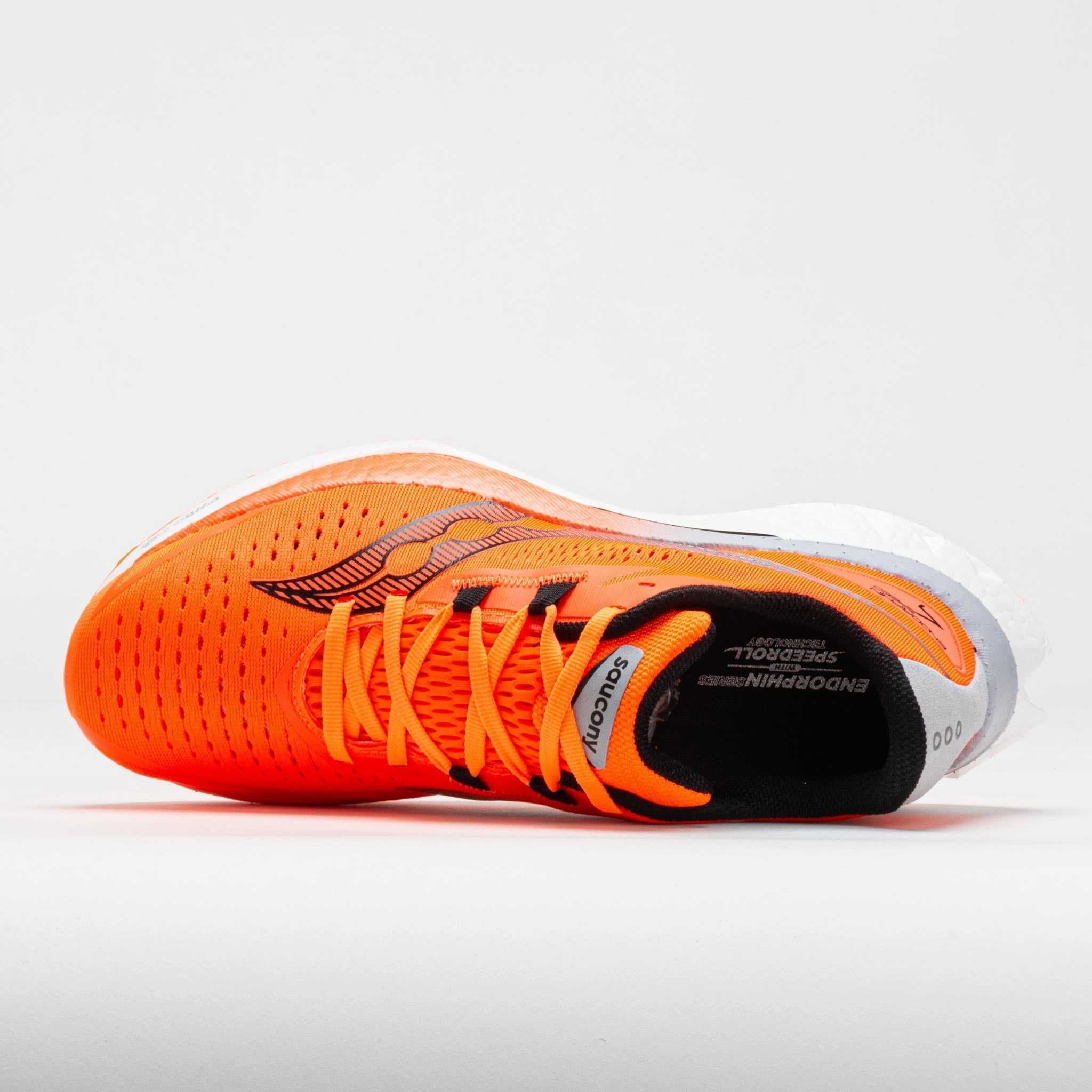 Saucony Endorphin Speed 4 Men's  ViZiOrange winter - appropriate uphill running shoes