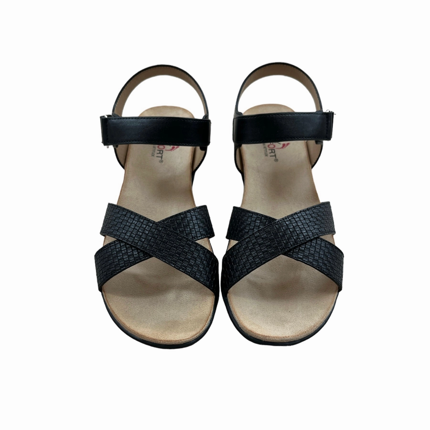 Zero Weight hook and loop closure Rose-01W Black