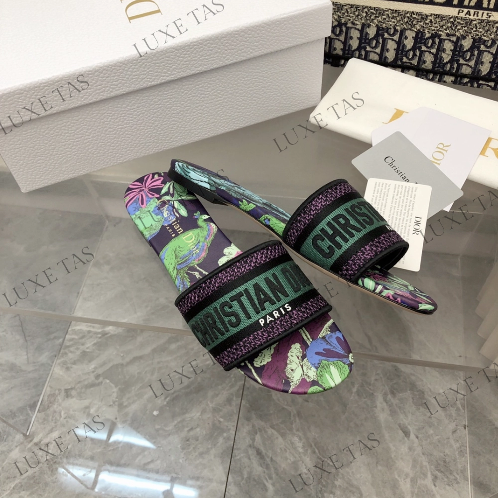 Dway Heeled Slide Multicolor - Designer Slides & Sandals for Women Comfortable And Practical