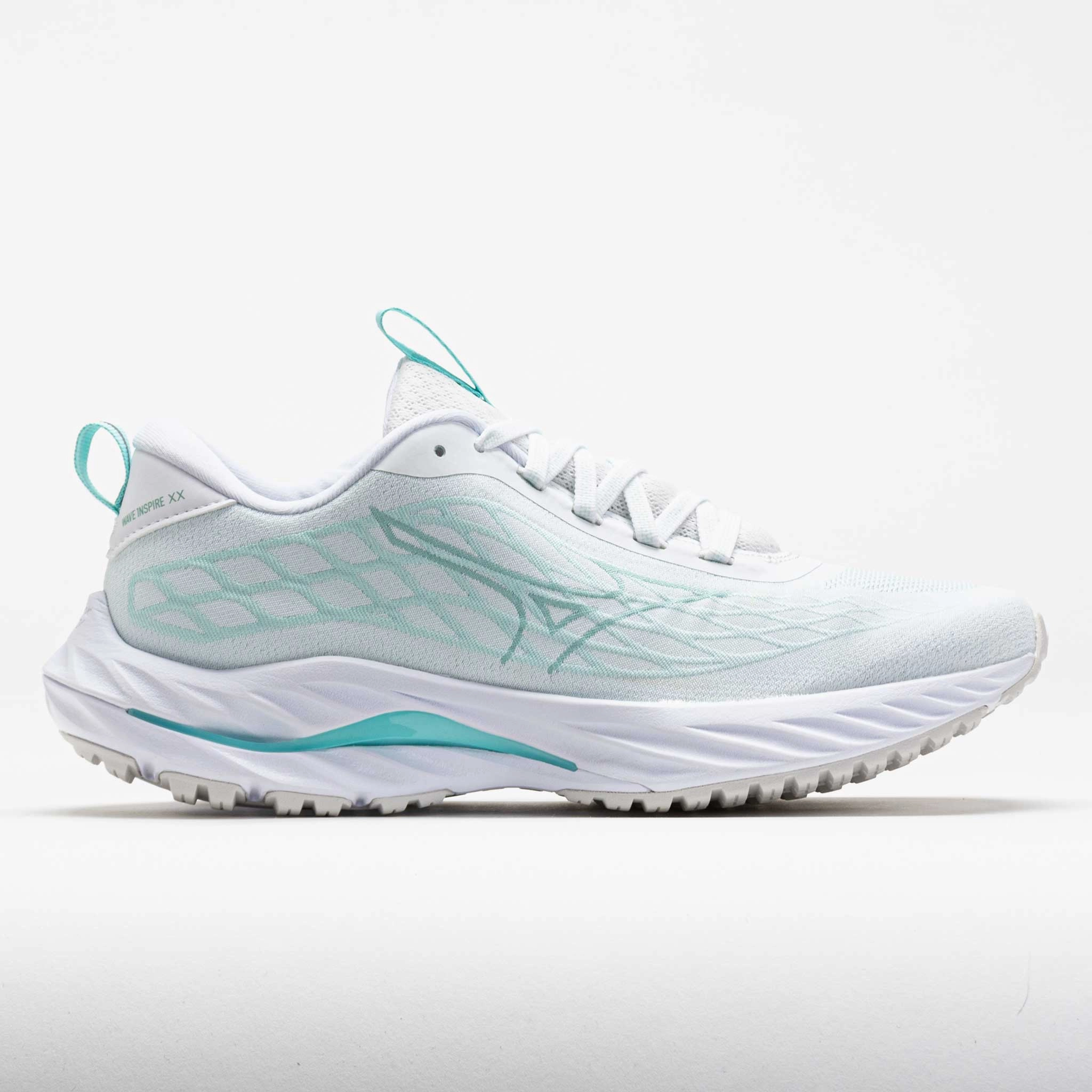 canvas running gear Mizuno Wave Inspire 20 Women's  White/Aquifer